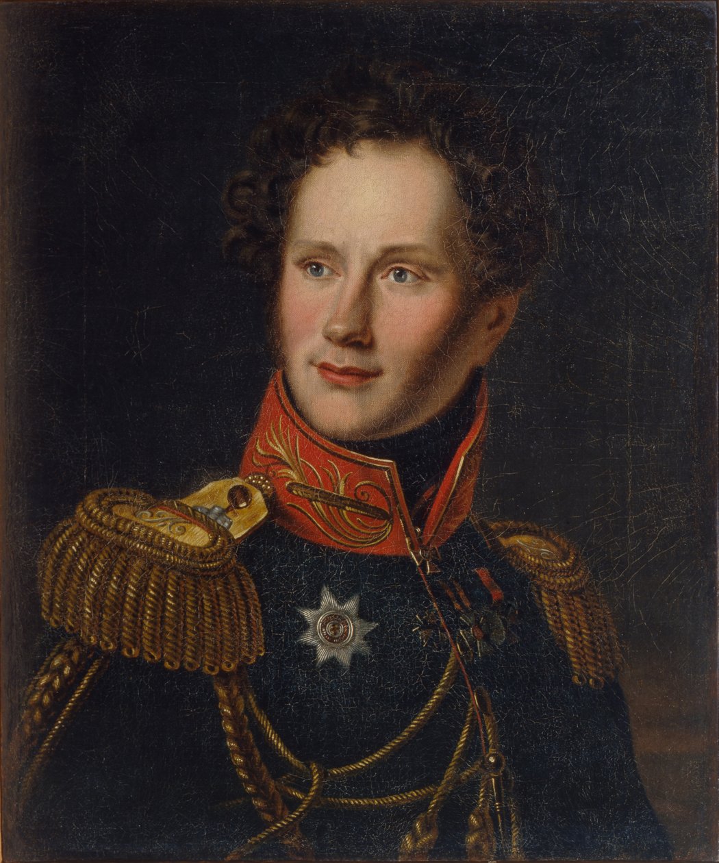 阿列克谢·费奥多罗维奇·奥尔洛夫伯爵的肖像1787-1862，c。 1810 作者 不明