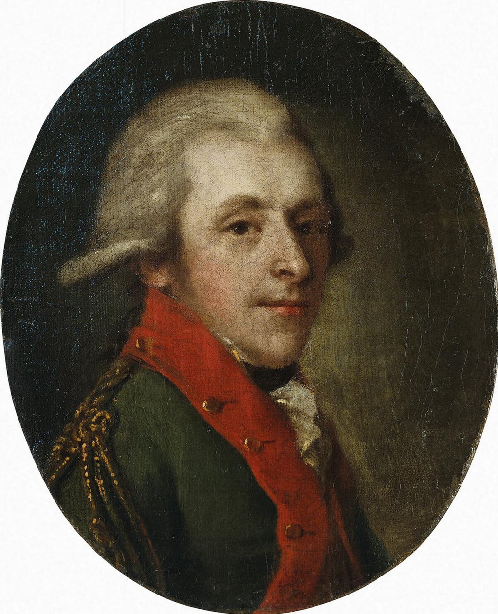 尼古拉·亚历山德罗维奇·祖博夫伯爵（Nikolay Alexandrovich Zubov）的肖像，1763-1805年，十八世纪末。 作者 不明