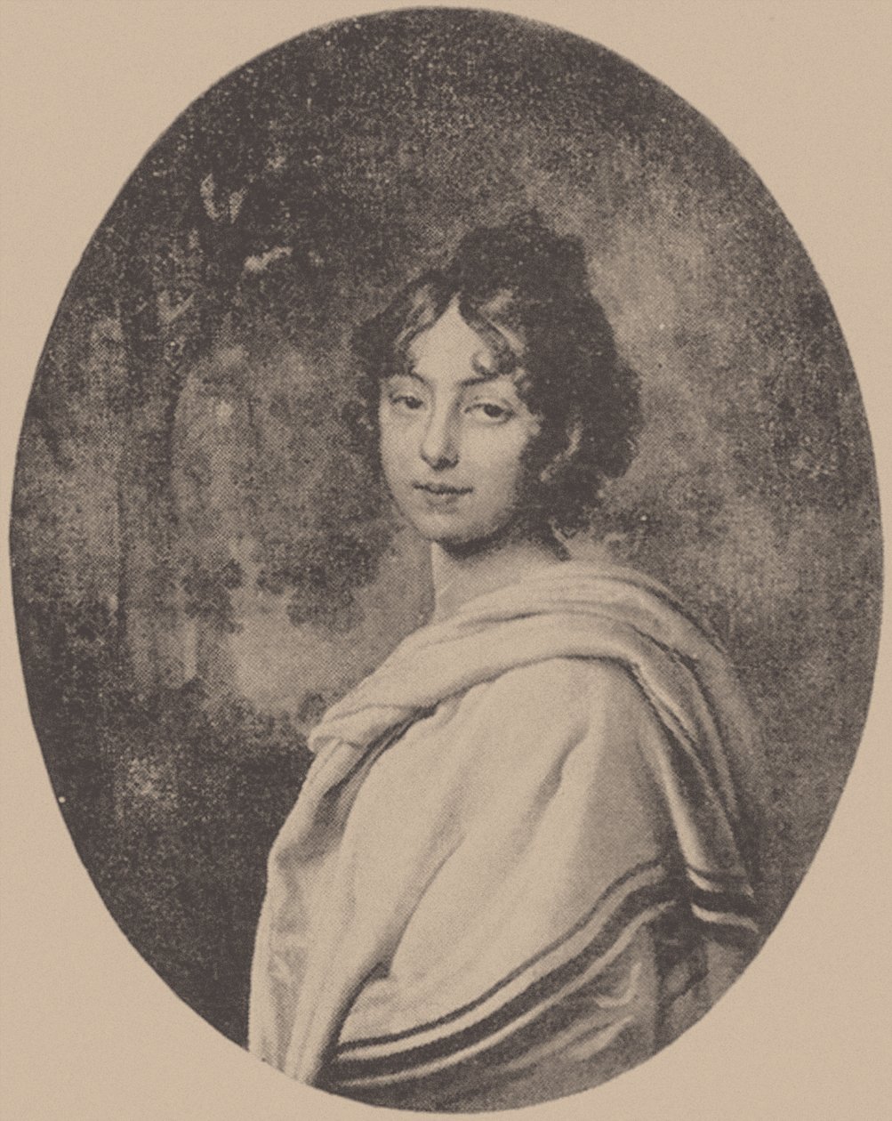 伯爵夫人玛丽亚·帕夫洛芙娜·冯·帕伦（Maria Pavlovna von Pahlen） 1810 作者 不明