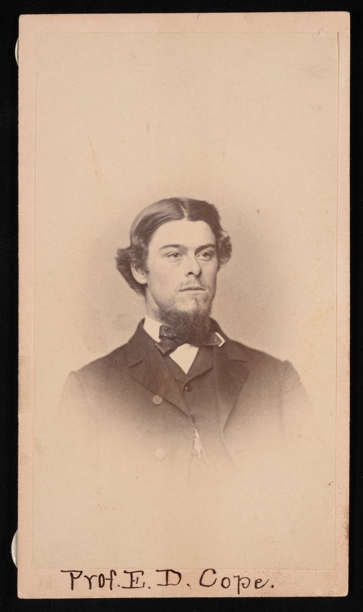 Edward Drinker Cope的肖像，1840-1897年，约1860年代。 作者 不明