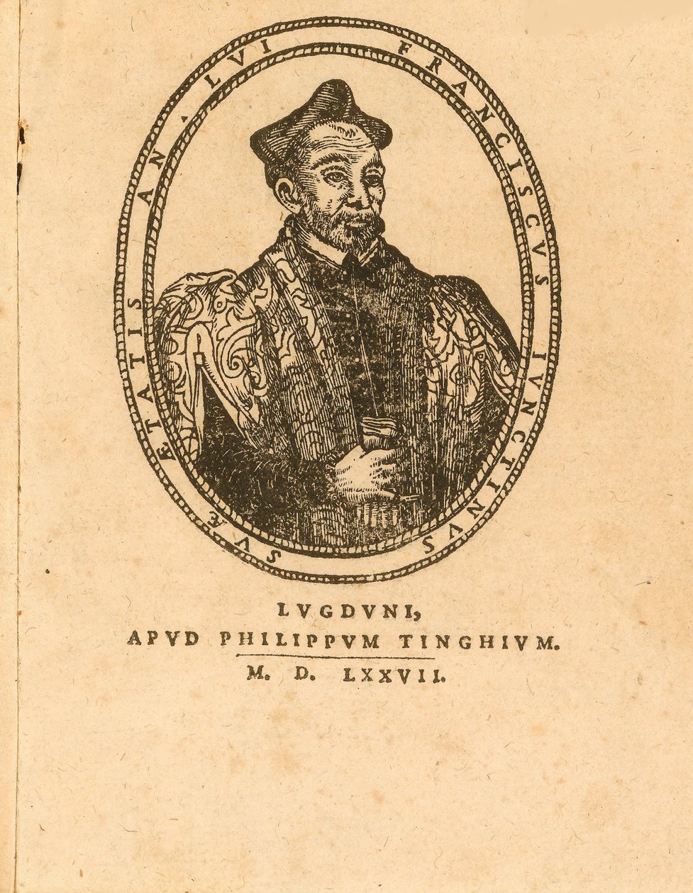 Francesco Giuntini肖像1523-1590，1577年。 作者 不明
