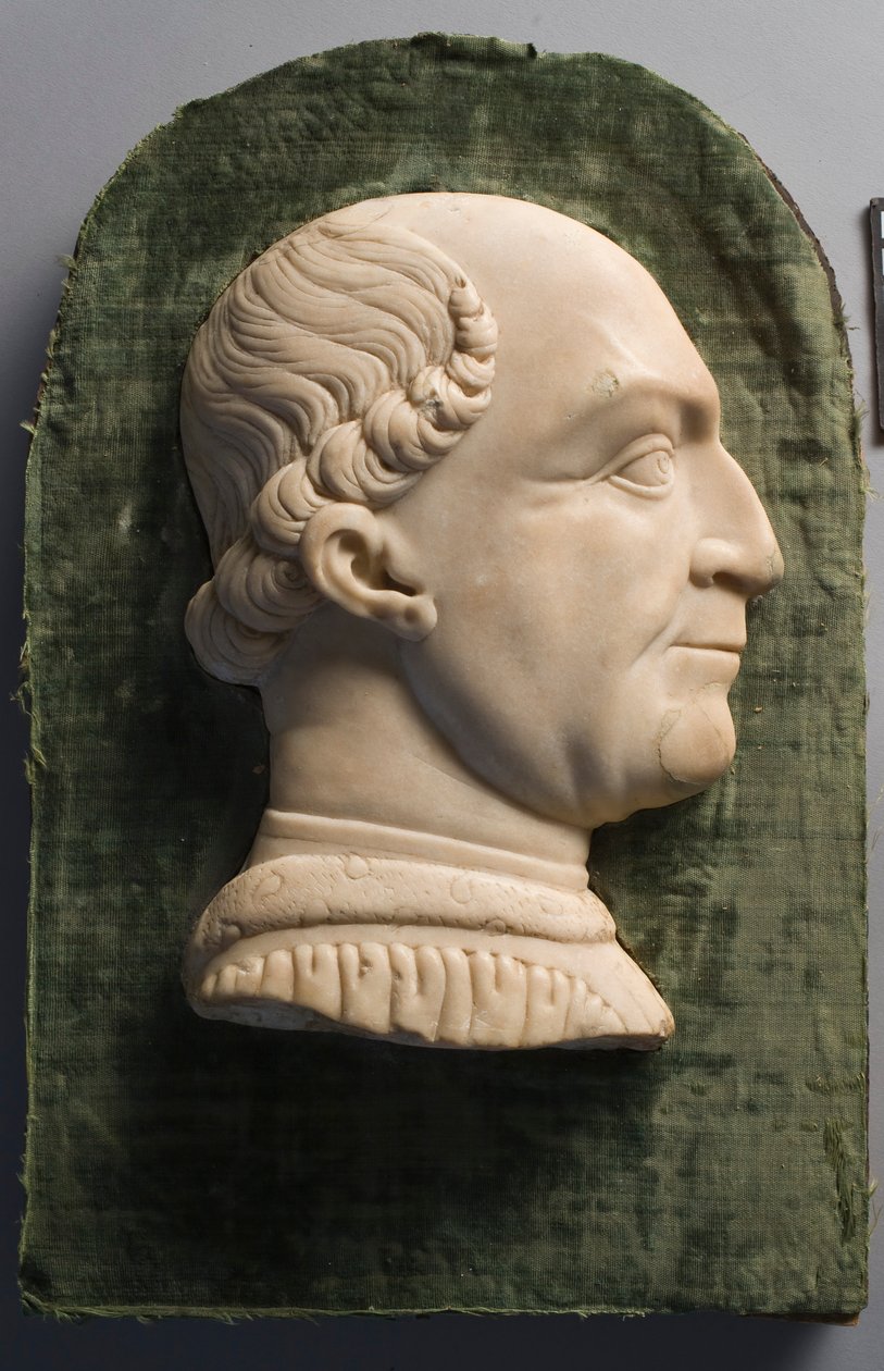 弗朗切斯科·斯福尔扎（Francesco Sforza）画框肖像，1450-1499年。 作者 不明