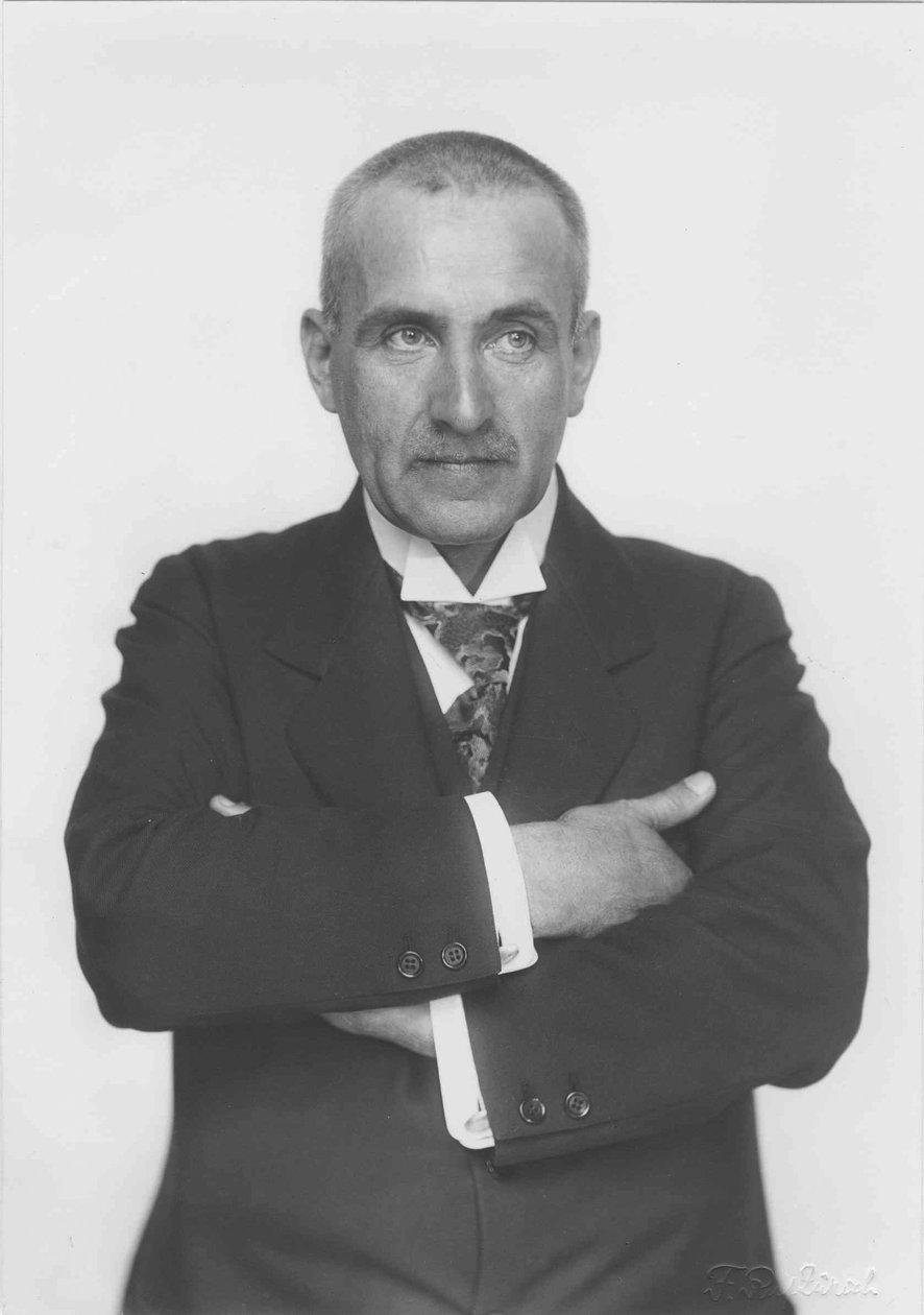 弗兰克·韦德金（Frank Wedekind）1864-1918，1900年代至1910年代的肖像。 作者 不明