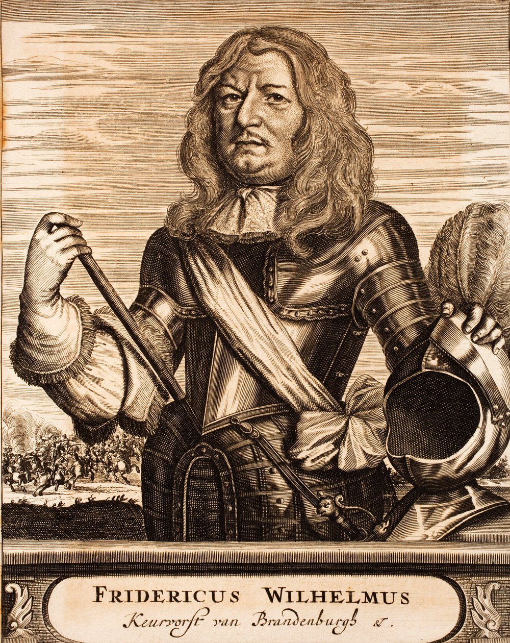 弗雷德里克·威廉（Frederick William）1620-1688年的画像，普鲁士公爵勃兰登堡选帝侯，1675年。 作者 不明