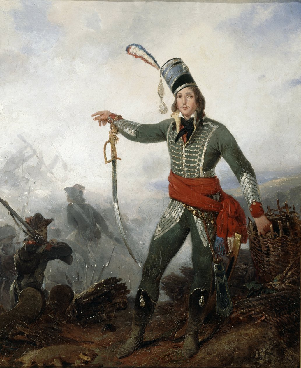François Séverin Marceau-Desgraviers将军的肖像，1769-1796，约1830。 作者 不明