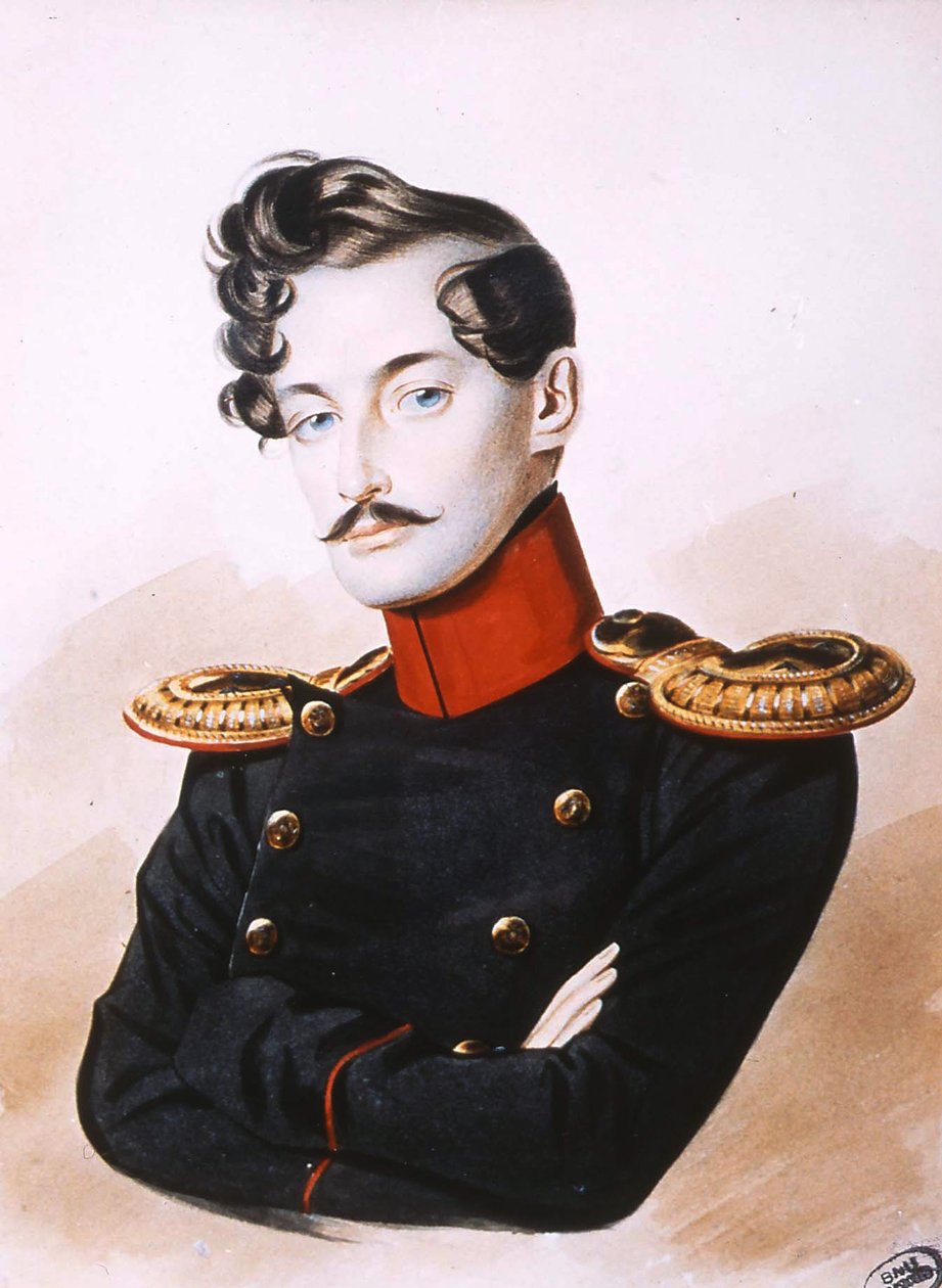 乔治·查尔斯·德·海克伦·丹斯的肖像1812-1895，1830年代 作者 不明