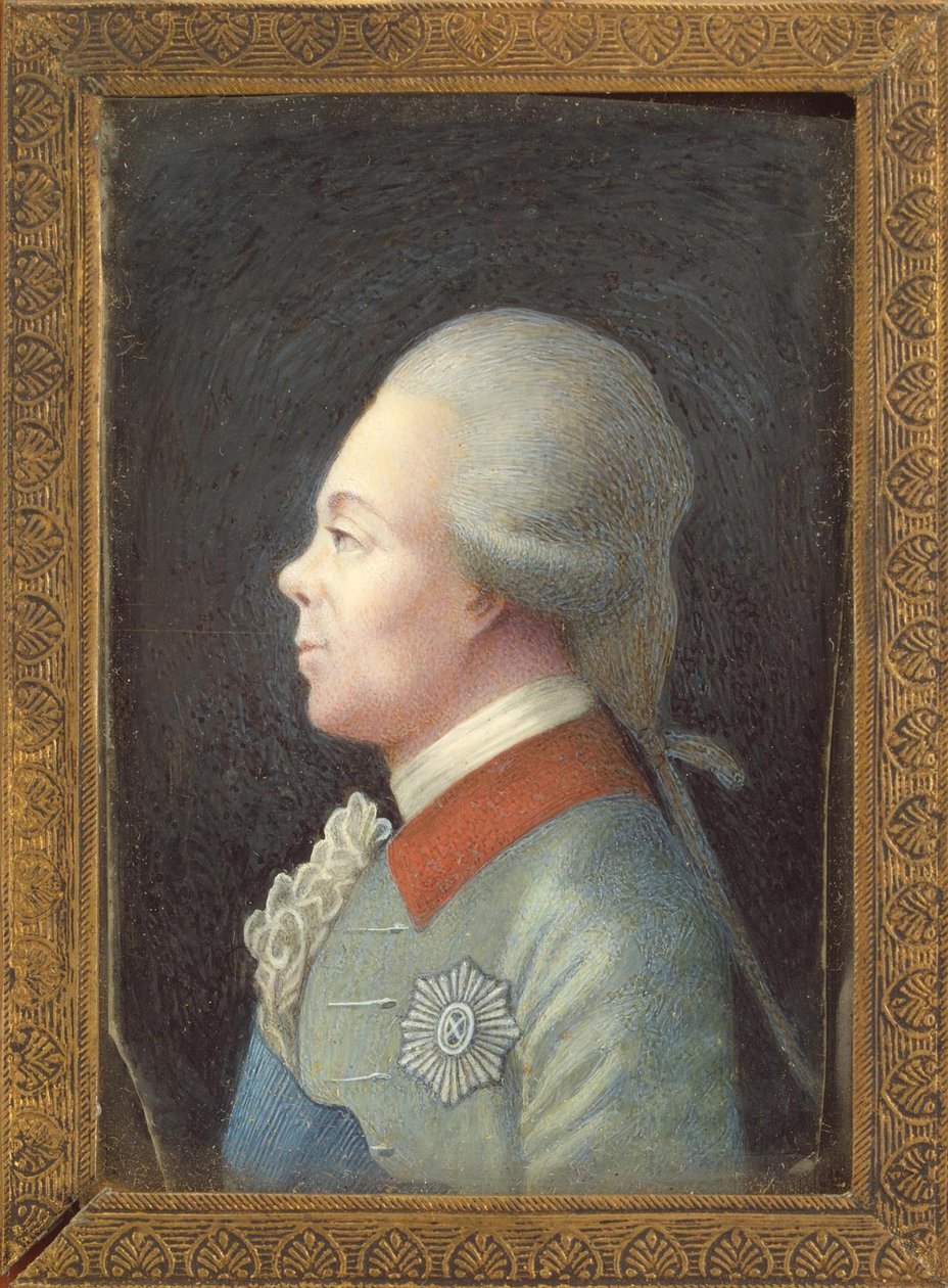帕维尔·彼得罗维奇大公（1754-1801）肖像，1780年代 作者 不明