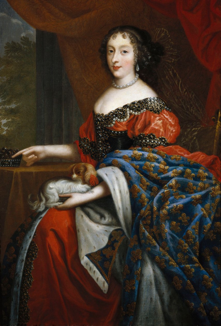 Portrait of Henriette Anne Stuart, anonymous painting 作者 不明
