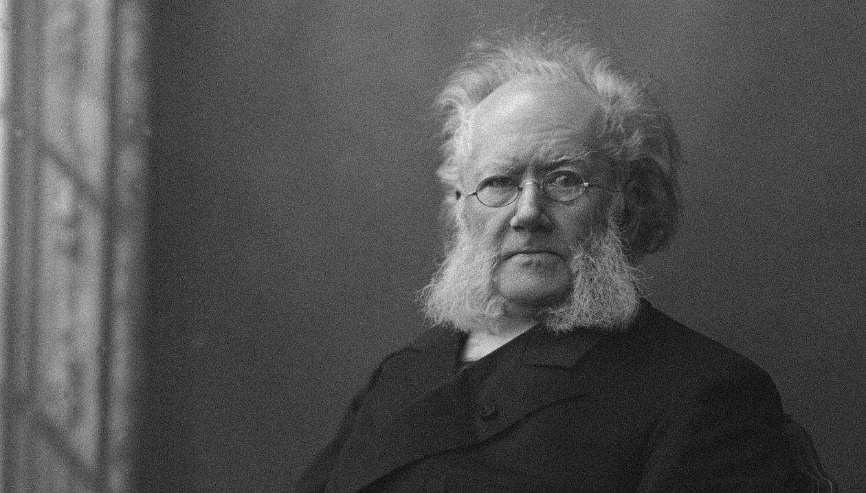 易卜生（Henrik Ibsen）肖像1828-1906 作者 不明