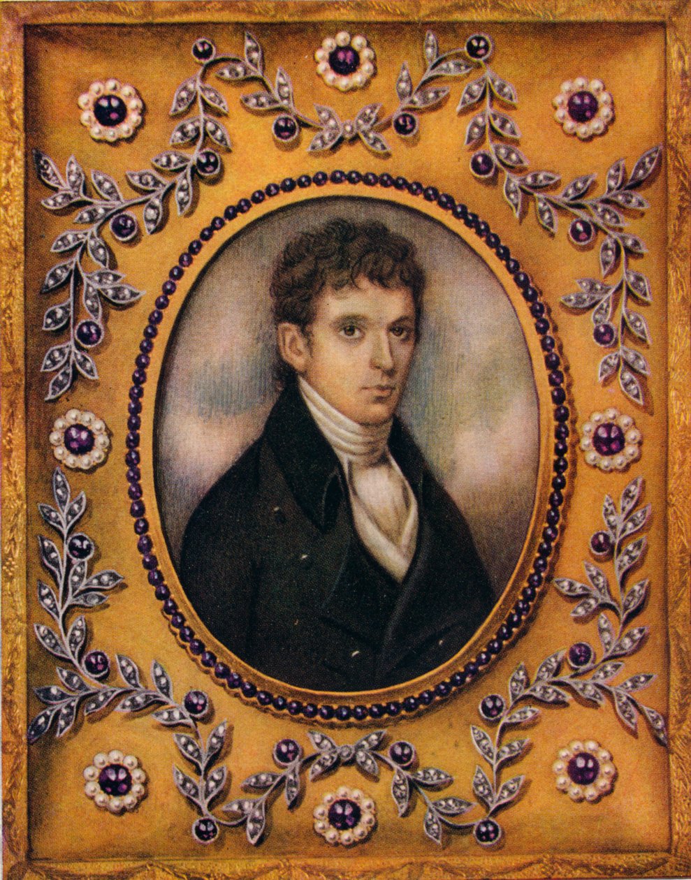 詹姆斯·H·利·亨特（James H.Leigh Hunt）的肖像，c1810 作者 不明