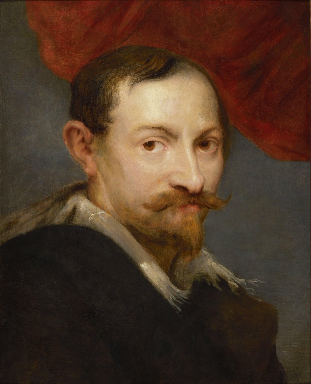 扬-维尔登斯1586-1653的肖像，约1630年。 作者 不明