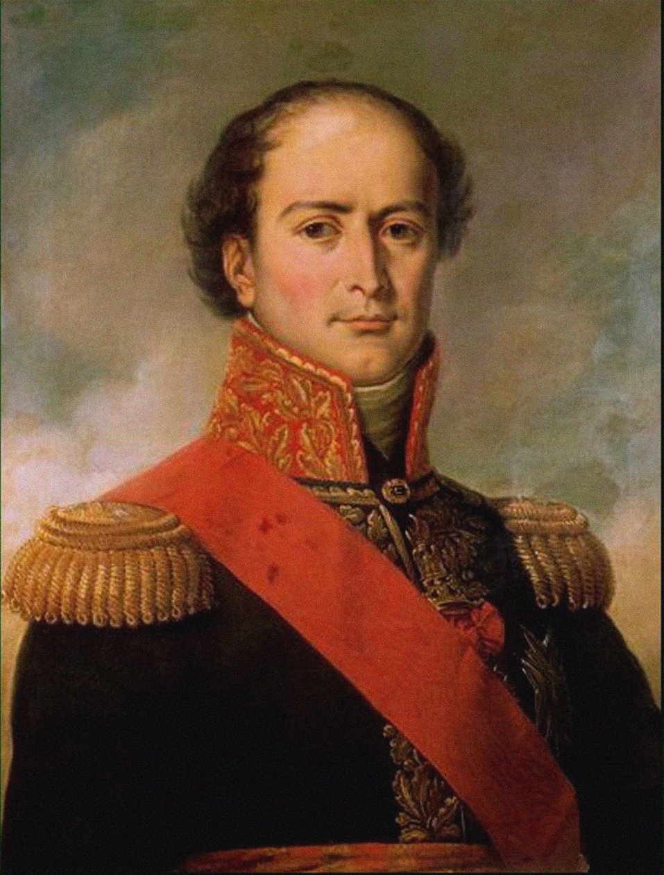 Jean-BaptisteÉblé的肖像1758-1812年，Jean-Baptiste PaulinGuérin 作者 不明