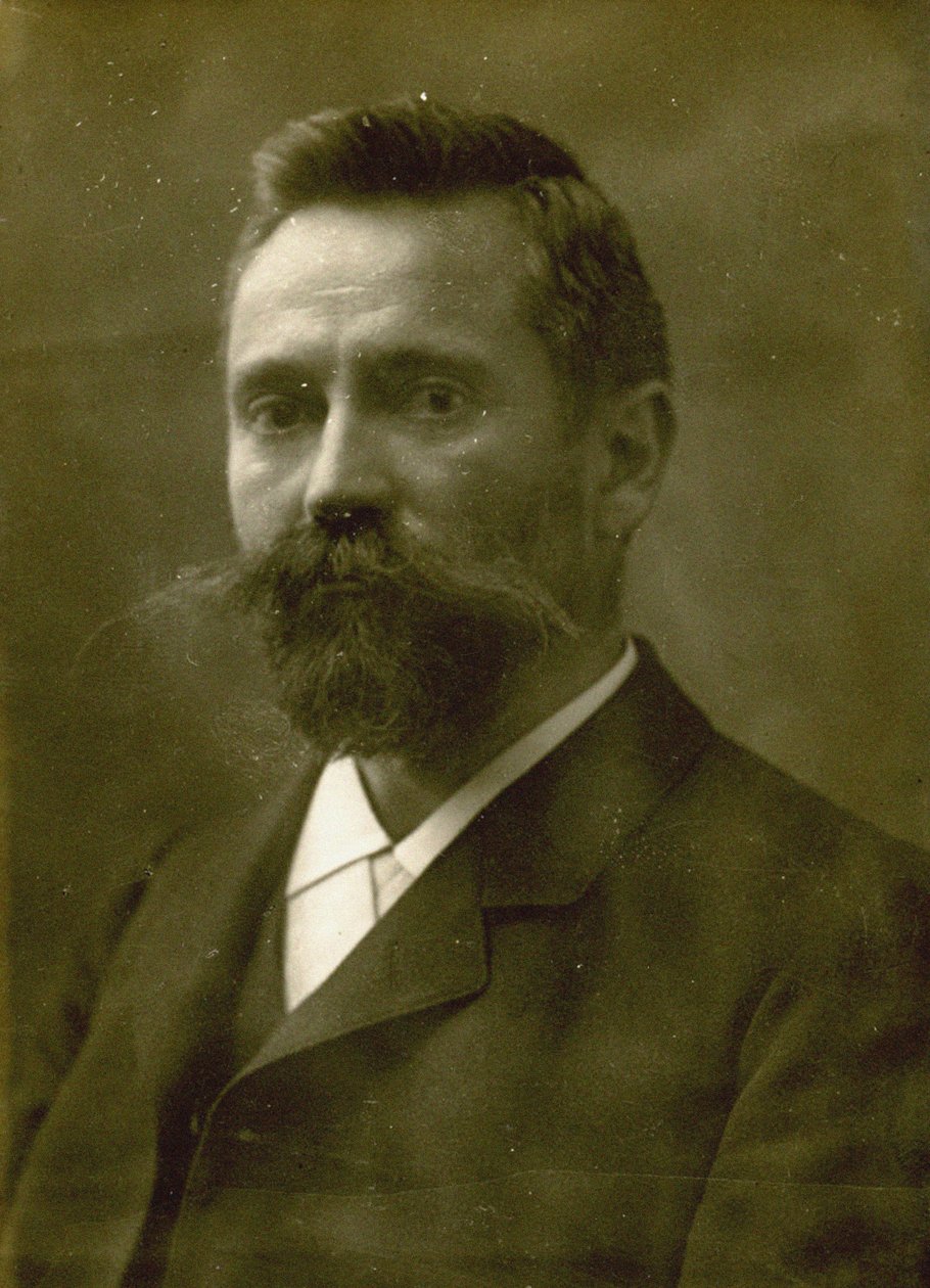约翰内斯·霍夫曼（Johannes Hoffmann）1867-1930的肖像。 作者 不明