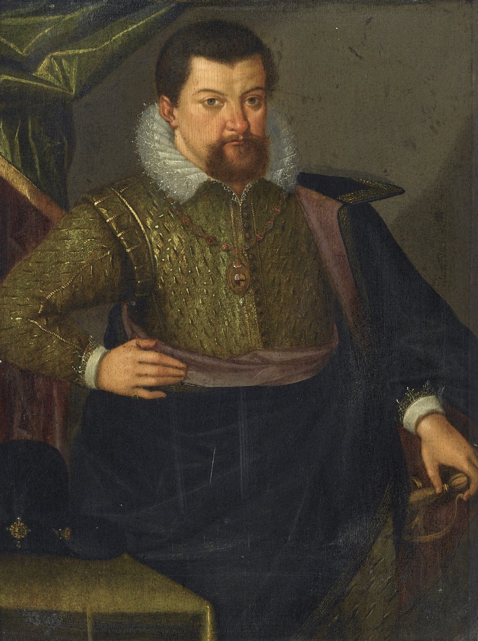 约翰·乔治一世肖像1585-1656，萨克森州选举人，1611年 作者 不明