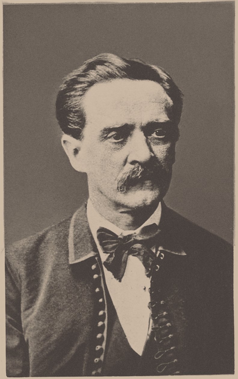 卡雷尔·萨比娜（Karel Sabina）1813-1877年的肖像。 作者 不明