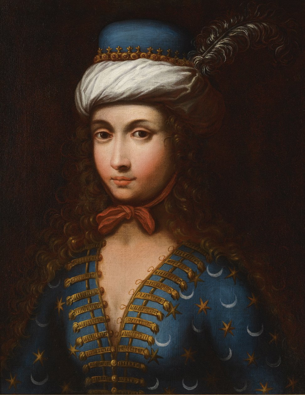 玛丽·沃特利·蒙塔古夫人肖像1689-1762，18世纪 作者 不明