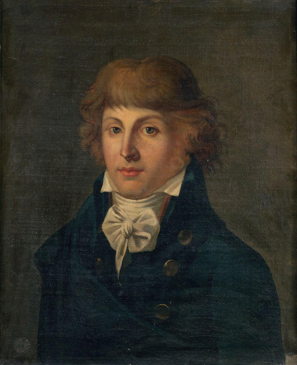 Louis Antoine de Saint-Just 1767-1794年的肖像，1767年之后。 作者 不明