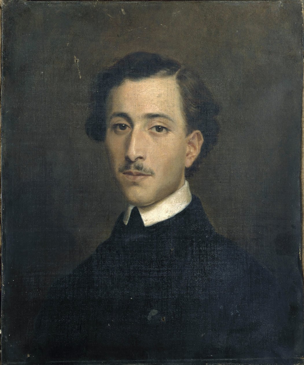 吕西安-阿纳托尔-普雷沃-帕拉多尔的肖像 1829-1870。 作者 不明