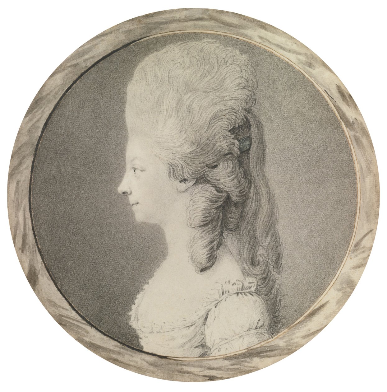 萨沃伊夫人玛丽·路易丝的肖像1749-1792年，兰伯勒公主，十八世纪下半叶 作者 不明