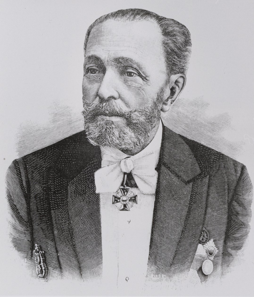 Marius Petipa的肖像1818-1910，1899年 作者 不明