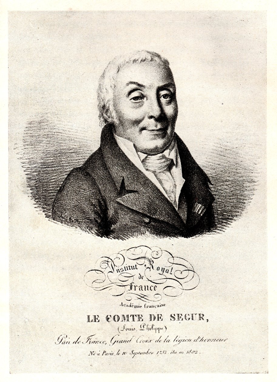 菲利普·亨利（Philippe Henri）肖像，塞古侯爵（1724-1801），19世纪初。 作者 不明