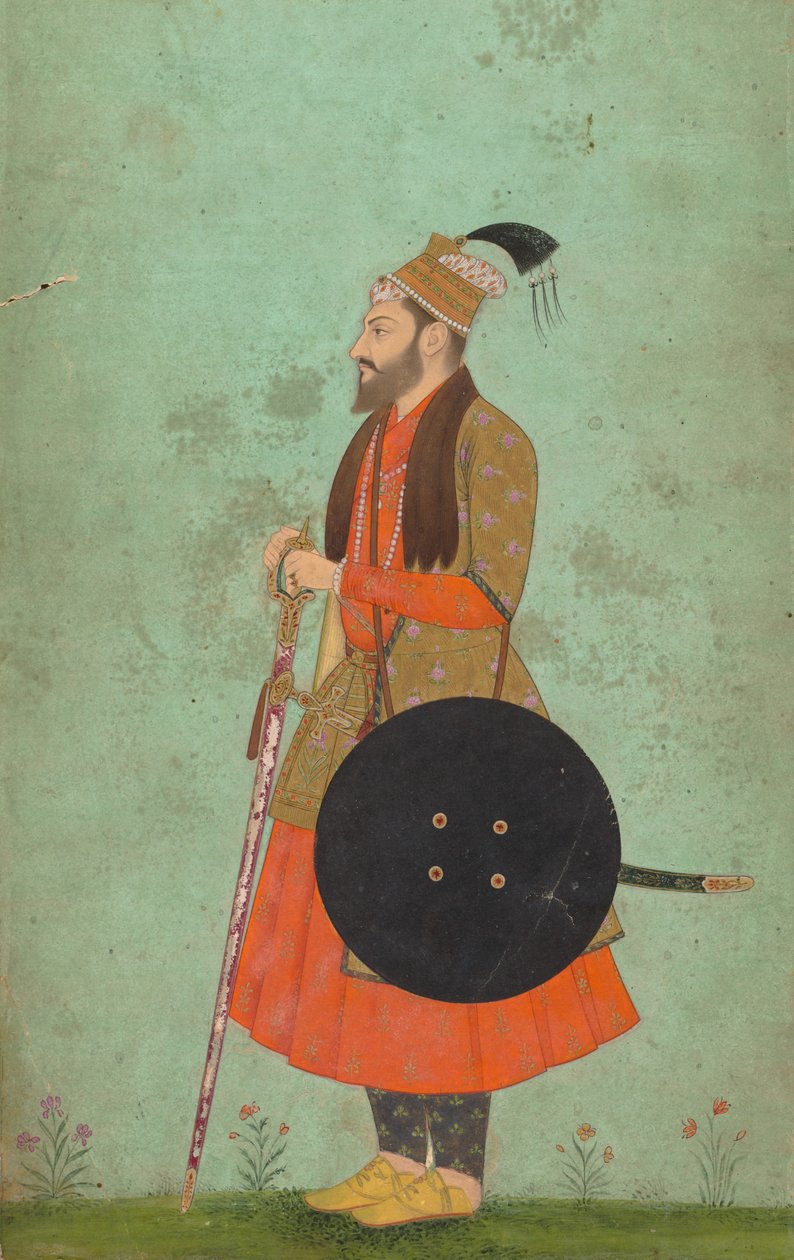 穆拉德·巴克什王子画像，c。 1655。 作者 不明