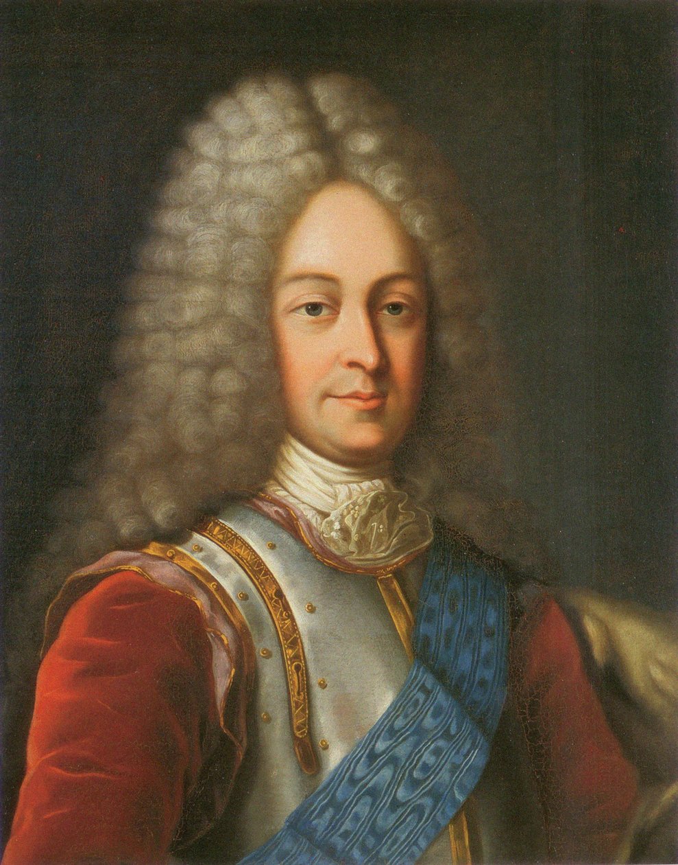 瓦西里·卢基奇·多尔哥鲁科夫王子的画像1672-1739，十九世纪上半叶。 作者 不明