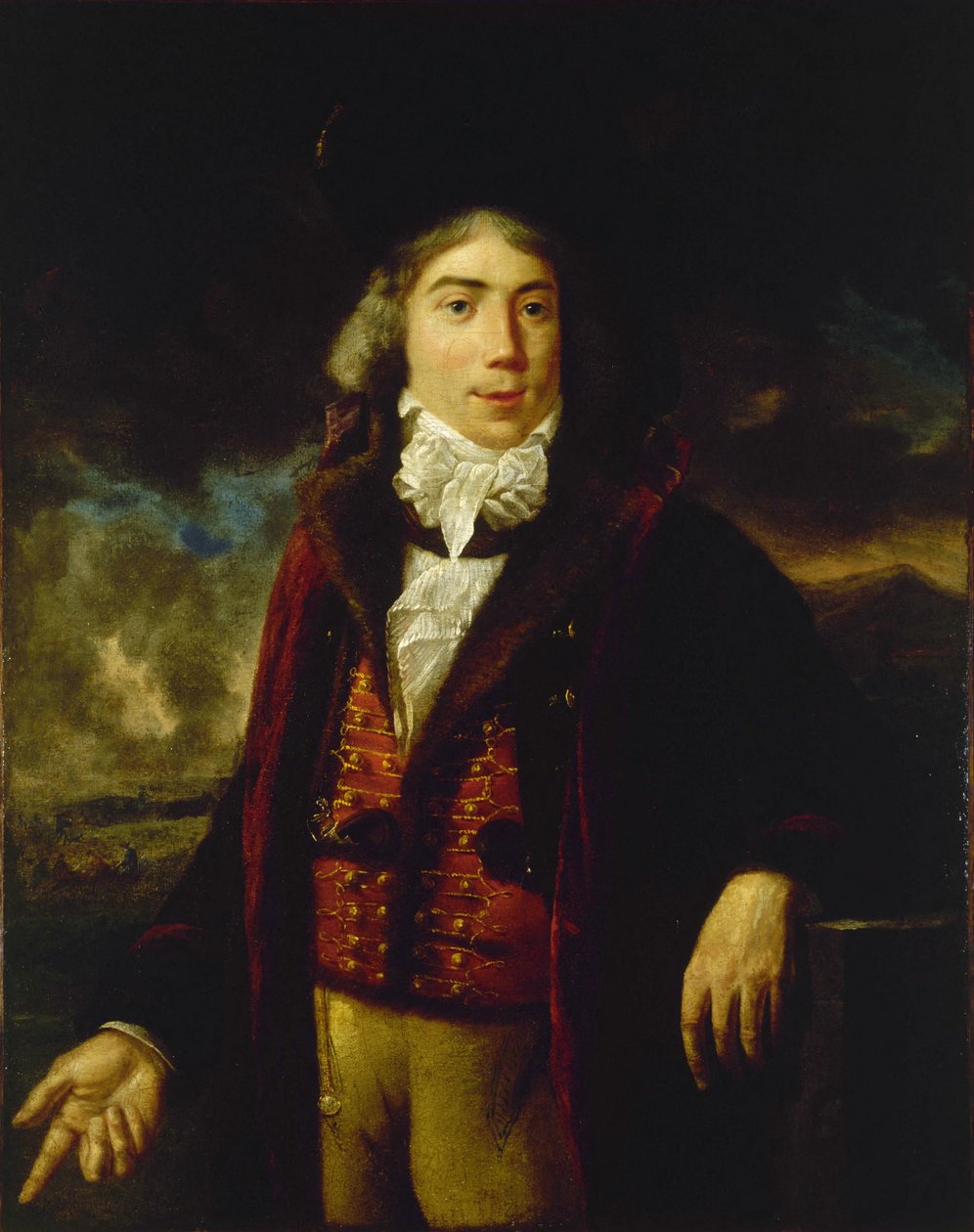 René Nicolas Dufriche的肖像，Desgenettes男爵1762-1837，1798年。 作者 不明