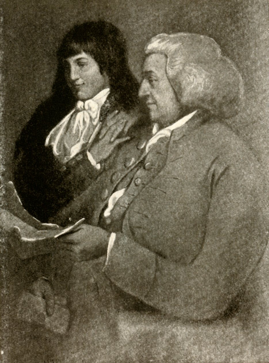 鲍勃·沃格（Samuel Shoemaker）和他的儿子（1789年，1937年）的肖像。 作者 不明