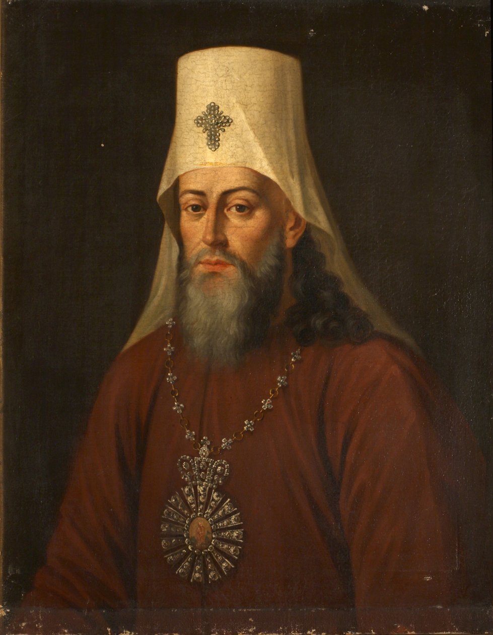 萨缪尔·米斯拉夫斯基（Samuil Myslavsky）1731-1796年的肖像，基辅和加利西亚大都会，1812年 作者 不明
