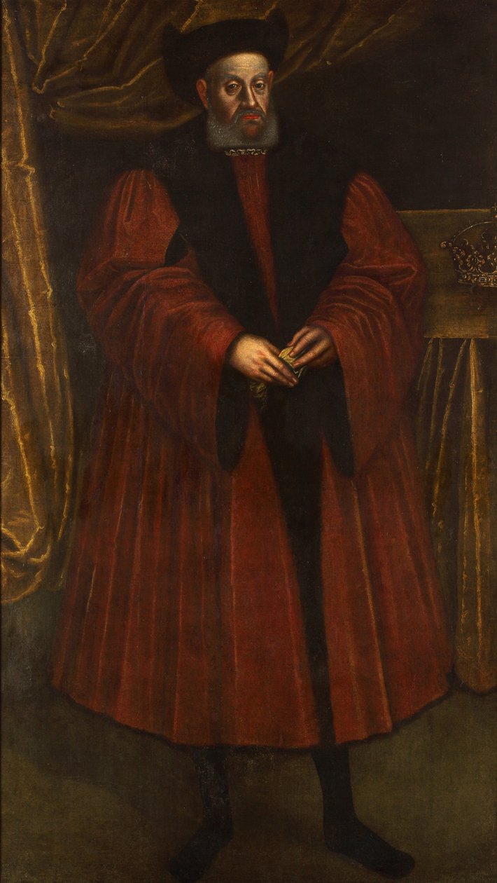 17世纪波兰1467-1548年的Sigismund I肖像 作者 不明