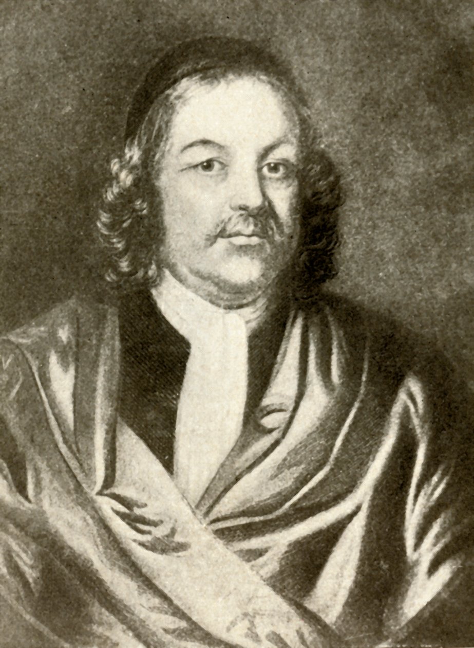 西蒙·布拉德斯特（Simon Bradstreet）的肖像，穿着长袍和帽子，c1640，1937年。 作者 不明