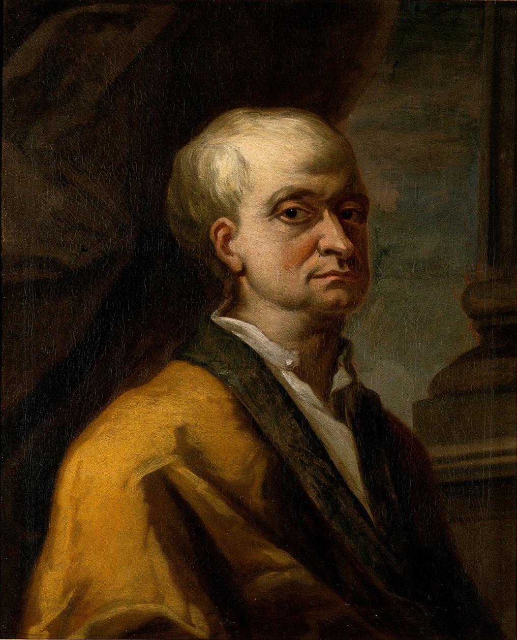 艾萨克·牛顿爵士肖像1642-1727，1710 作者 不明