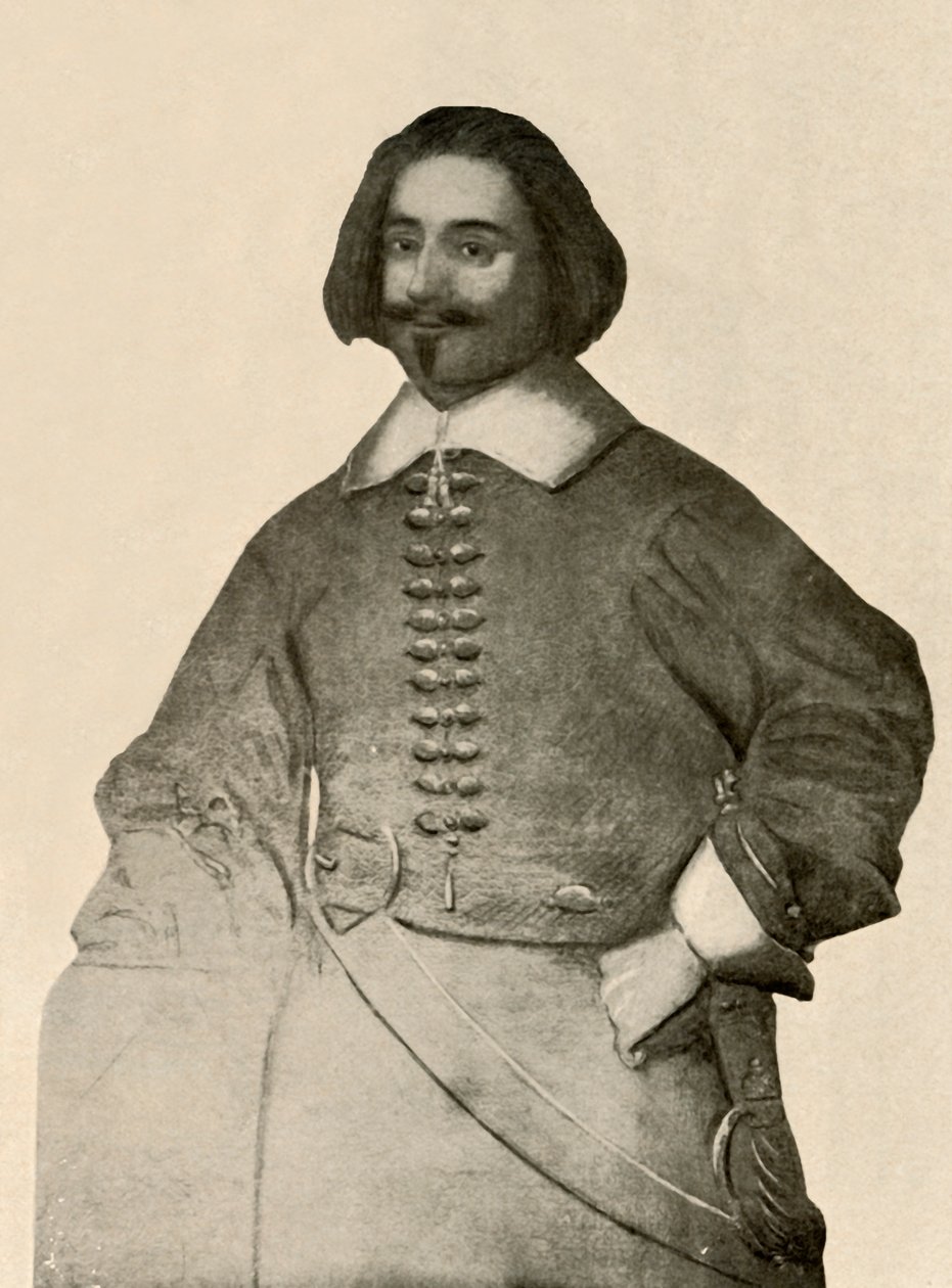 约翰·勒弗雷特爵士的肖像，穿着便服和便装军乐队，1640-1660年，1937年。 作者 不明