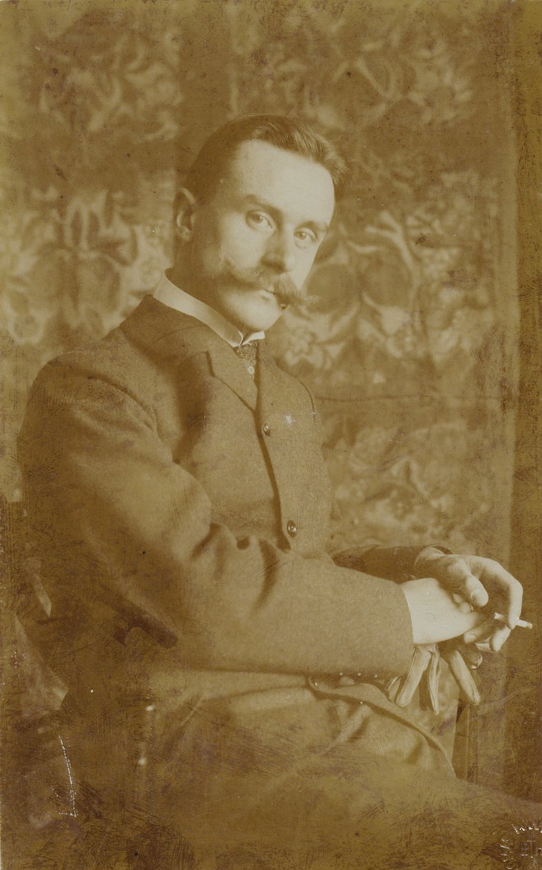 托马斯·曼（Thomas Mann）肖像1875-1955年，约1902年。 作者 不明
