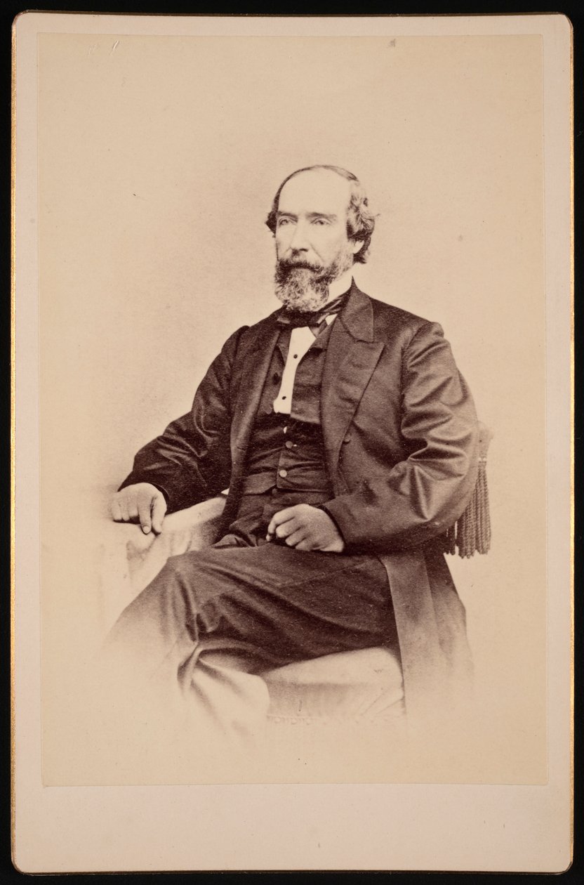 沃尔特-莱诺克斯1817-1874年的肖像，1874年前。 作者 不明