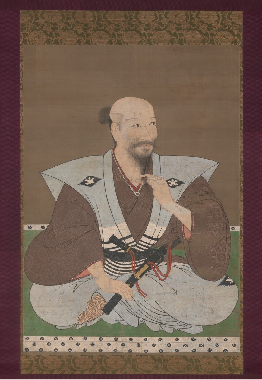 战士的画像，16世纪晚期。 作者 不明