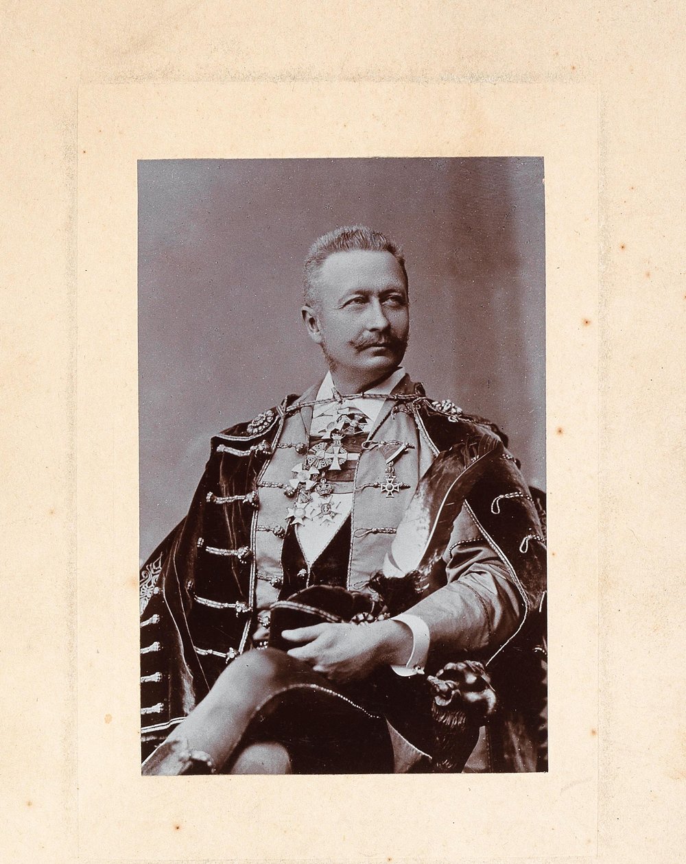 钢琴家和作曲家Géza Zichy的肖像 1849-1924年，1900年代。 作者 不明