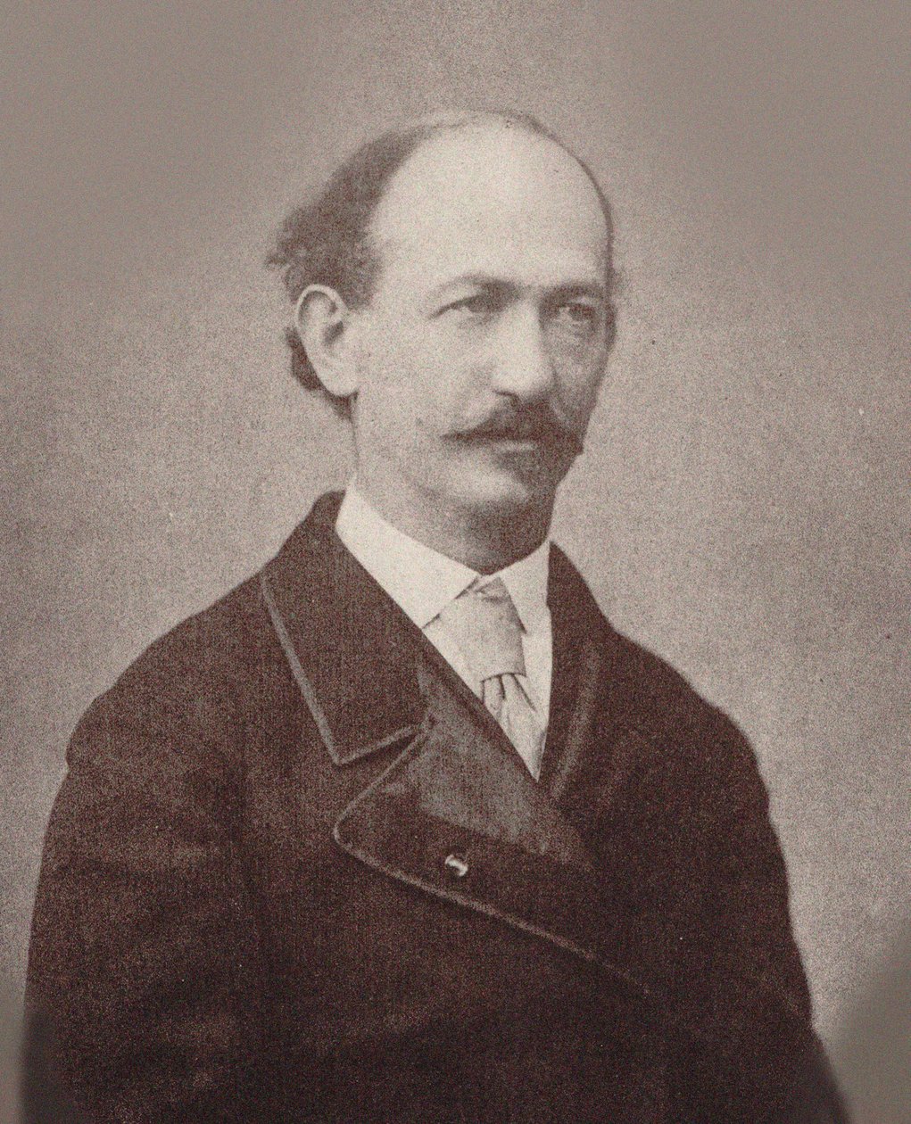 作曲家莫里斯-斯特拉科什的肖像，1825-1887年，约1870年。 作者 不明