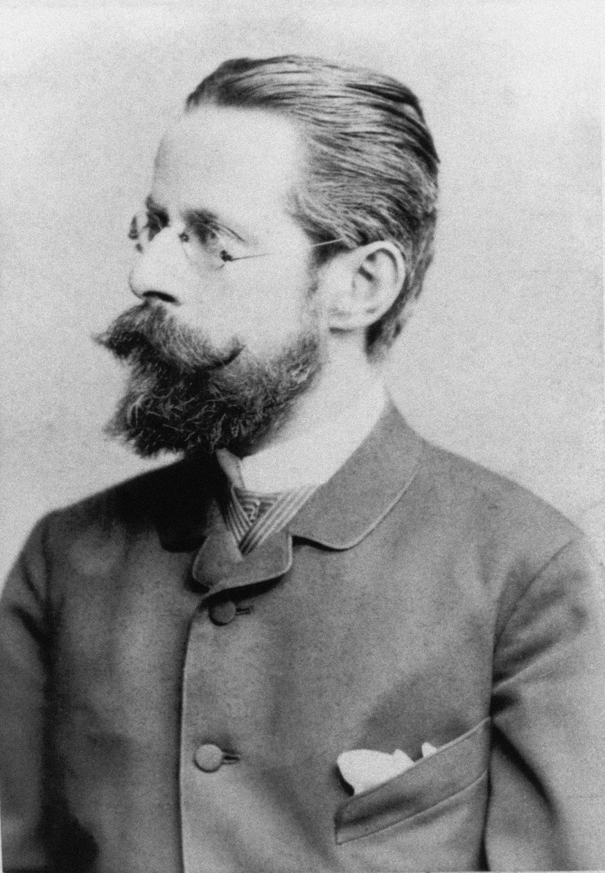 作曲家Heinrich von Herzogenberg的肖像1843-1900，c。第1880位 作者 不明