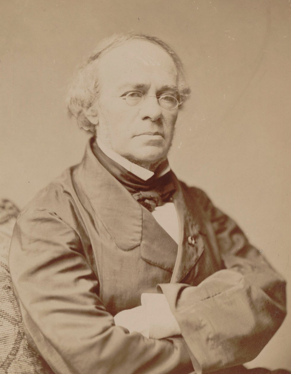 作曲家Jacques Fromental Halévy 1799-1862的画像。 作者 不明