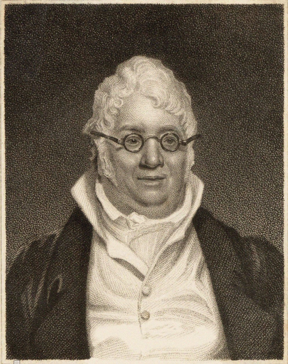 作曲家詹姆斯·胡克（James Hook）1746-1827年的肖像，c。 1800。 作者 不明