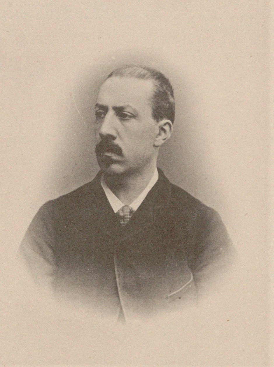 风琴家和作曲家查尔斯-马里-维多尔的肖像 1844-1937 , 1870-1875。 作者 不明