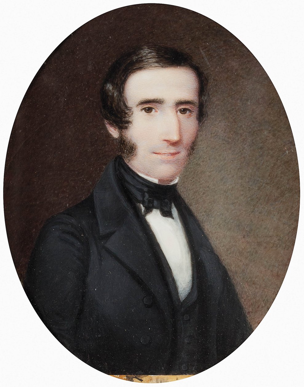 诗人Alessandro Manzoni 1785-1873的肖像，19世纪上半叶。 作者 不明