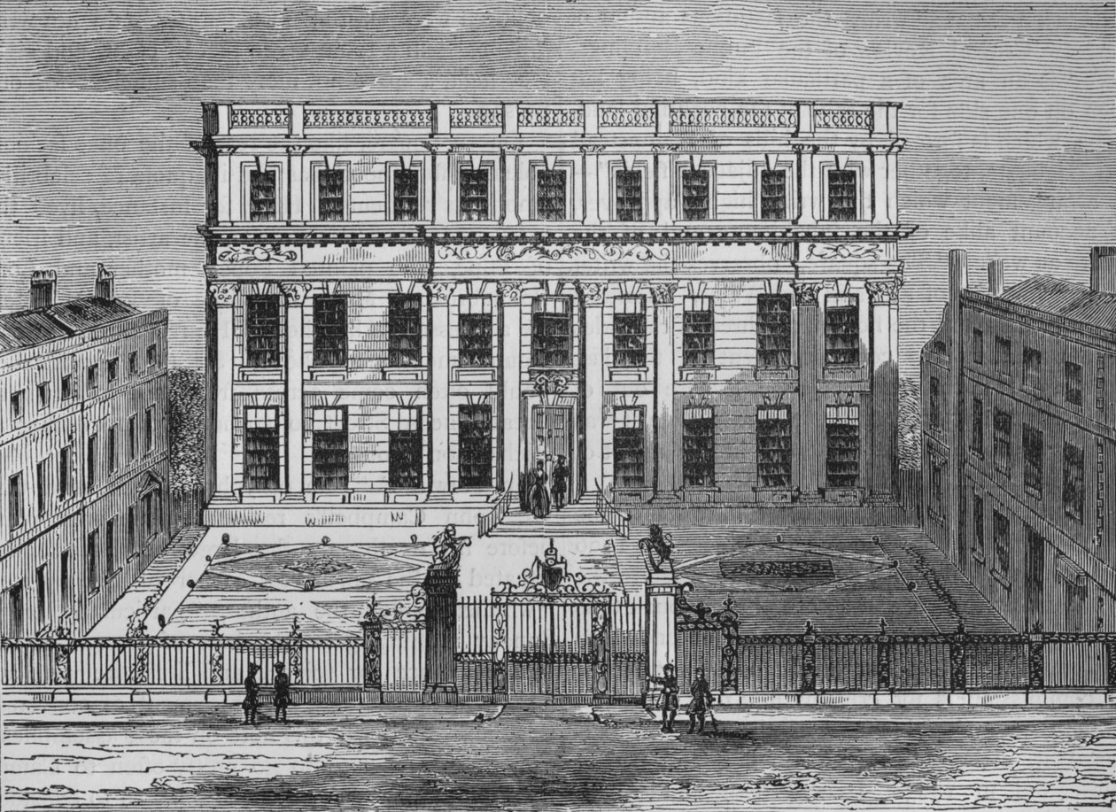 伦敦布卢姆斯伯里大奥蒙德街Powis大厦，建于1878年左右 作者 不明