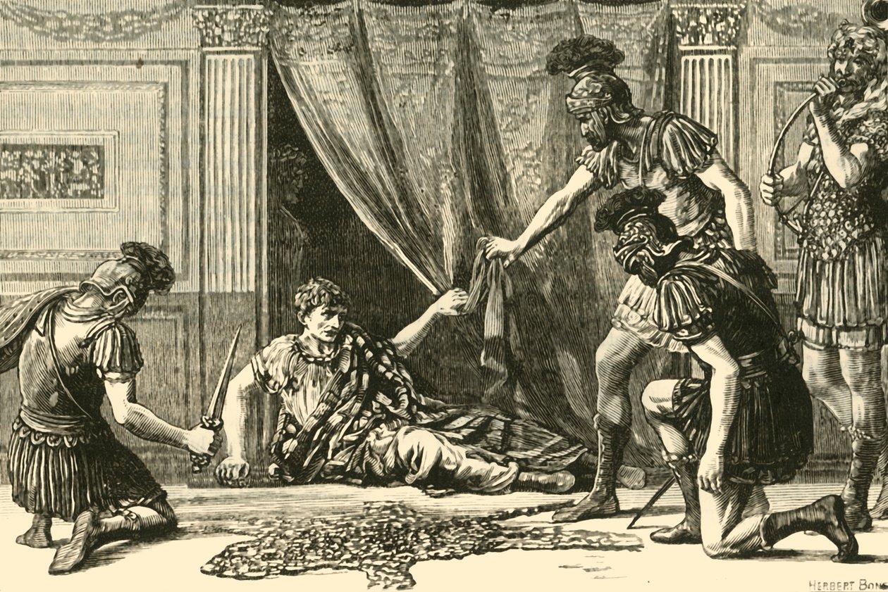贵族卫队Haling Claudius作为Imperator，1890年。 作者 不明