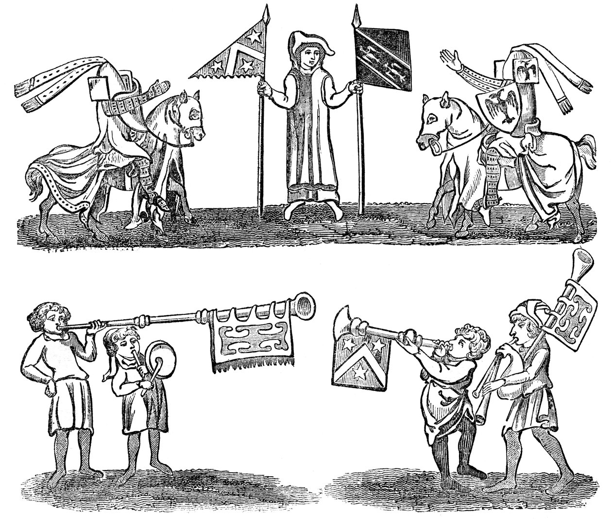 准备比赛，1833年 作者 不明