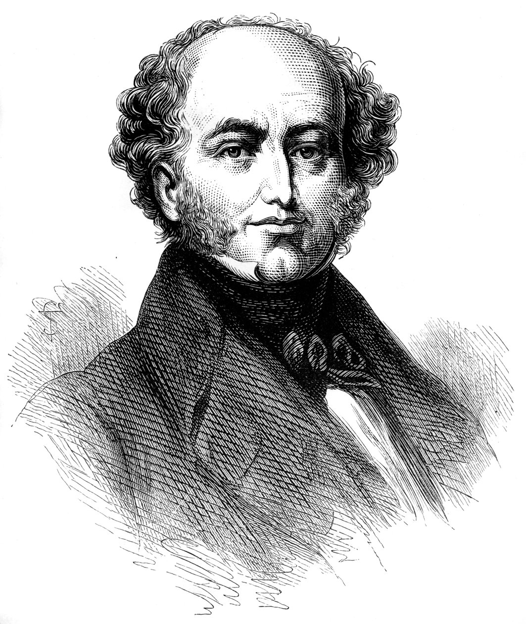 范布伦（Van Buren）总统1782-1862年，美国政治家，十九世纪 作者 不明