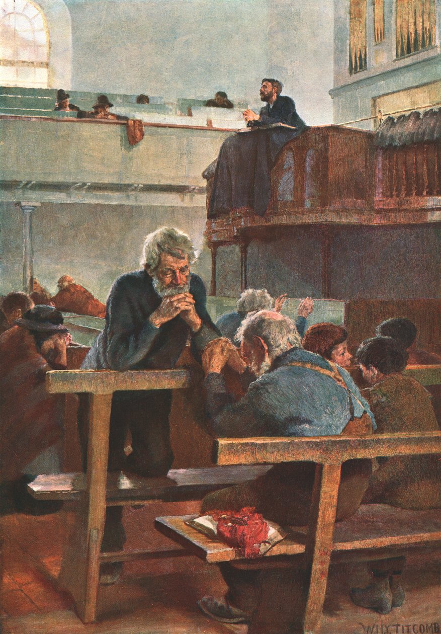 祷告中的原始卫理公会派，c1889，c1902。 作者 不明