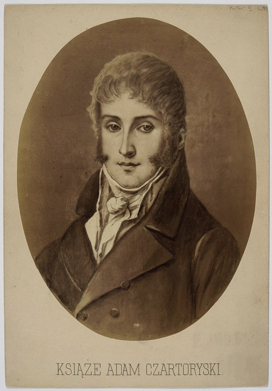 亚当·杰西·查兹罗斯基（Adam Jerzy Czartoryski）1770-1861年 作者 不明